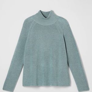 Eileen Fisher S/P merino wool mock neck sweater Excellent used condition
